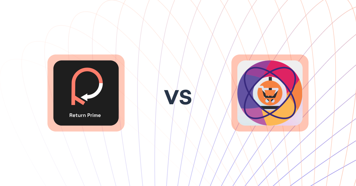 Shopify Operations Apps: Return Prime: Return → Revenue vs OneChannelAdmin