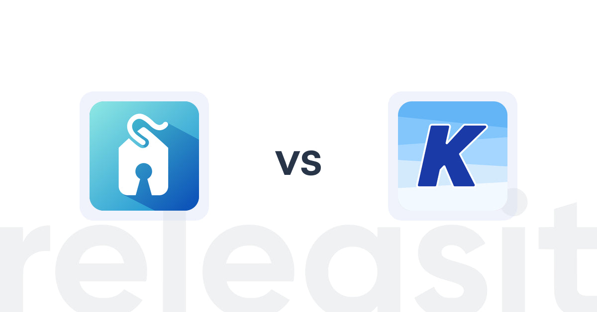 Shopify Upsell and Cross-sell Apps: RebateKey: Coupons & Rebates vs. K: Cross Sell Related Products