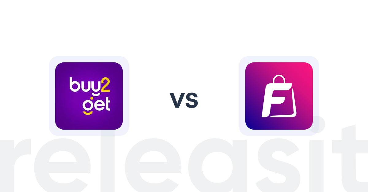 Shopify Upsell and Cross-sell Apps: Buy2Get | Buy X Get Y & BOGO vs FT: Frequently Bought Together