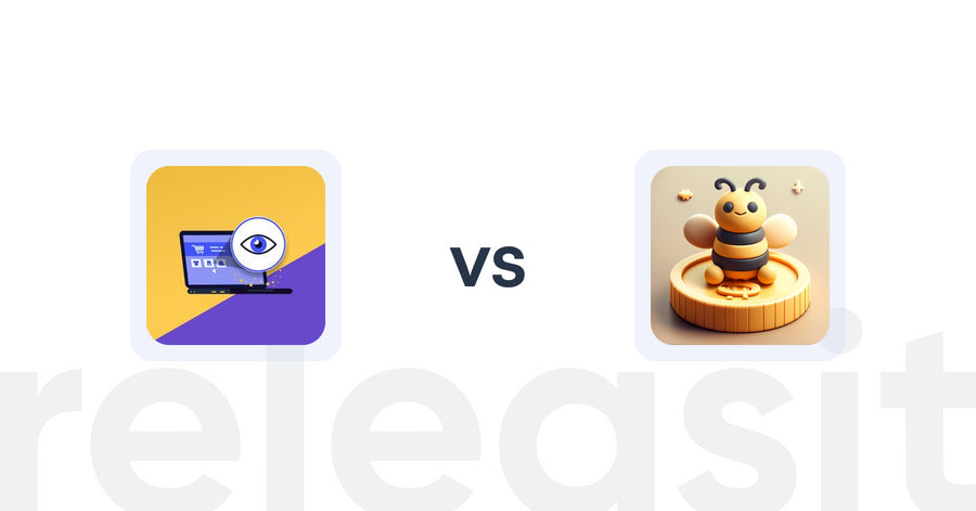Shopify Upsell and Cross-sell Apps: ReVisit‑Recent Viewed Products vs. FeeBee ‑ Fees and Deposits