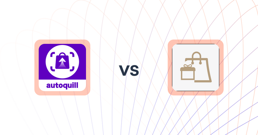 Shopify Upsell and Cross-sell Apps: AI agent Upsell ‑ autoquill vs PROXATION ‑ Freebie Upsell