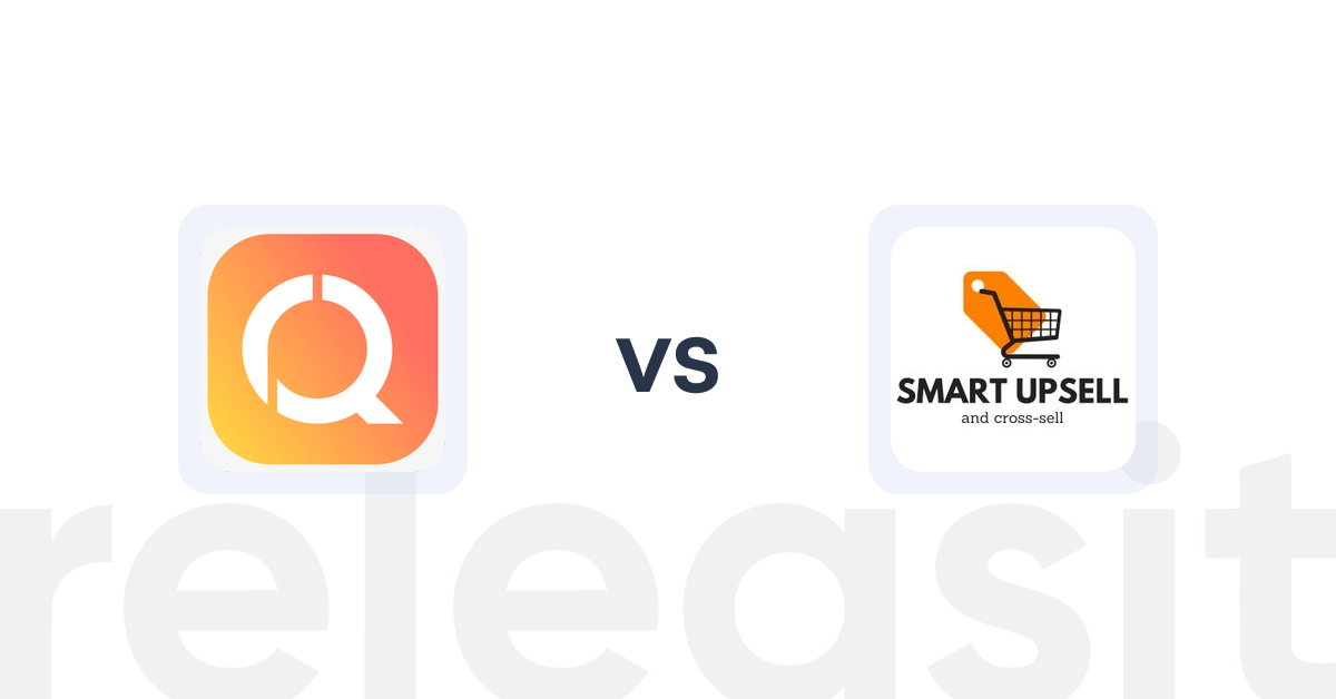 Shopify Upsell and Cross-Sell Apps: Recommenda Quiz Builder vs. Smart Upsell