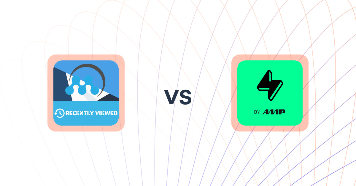 Shopify Upsell and Cross-sell Apps: MeroxIO Recent Viewed Products vs. Upsell by AMP