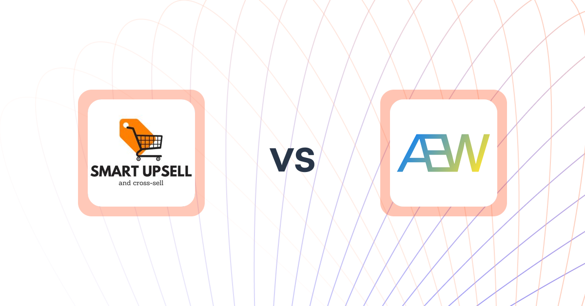 Shopify Upsell and Cross-Sell Apps: Smart Upsell vs Aetherwave Recommendations