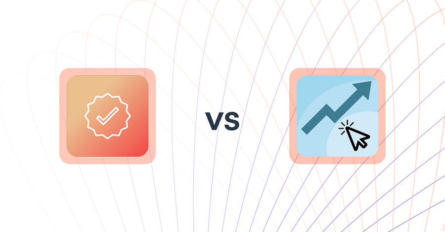 Shopify Upsell and Cross-sell Apps: Mega Verified Product Badges vs After Checkout Upsell ACU