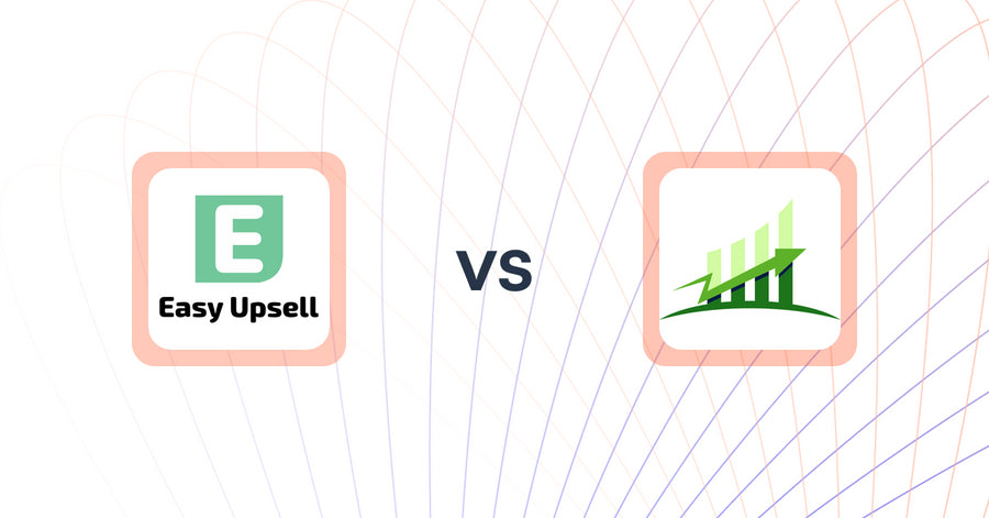 Shopify Upsell and Cross-sell Apps: Easy Upsell vs PeecAI: AI Recommend Engine
