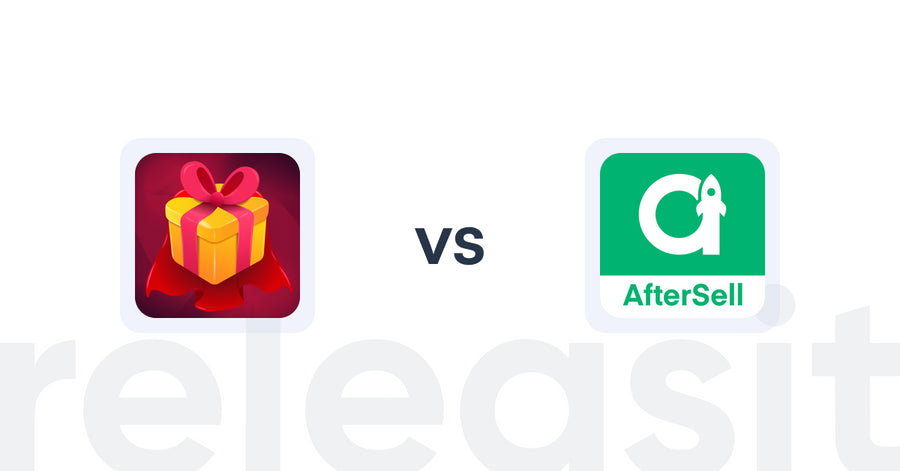 Shopify Upsell and Cross-sell Apps: Super: Gift Wrap, Gift Message vs AfterSell Post Purchase Upsell