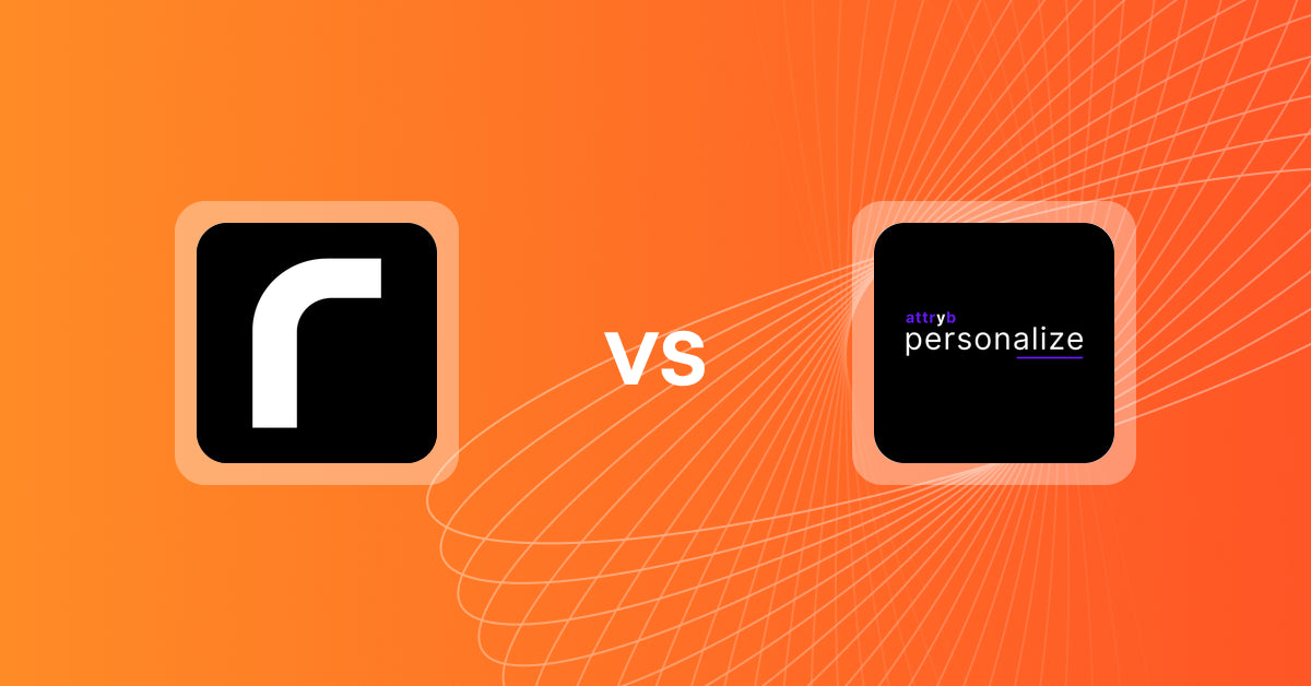 Shopify Upsell and Cross-sell Apps: Retentics: Dynamic Recommender vs Attryb Personalize