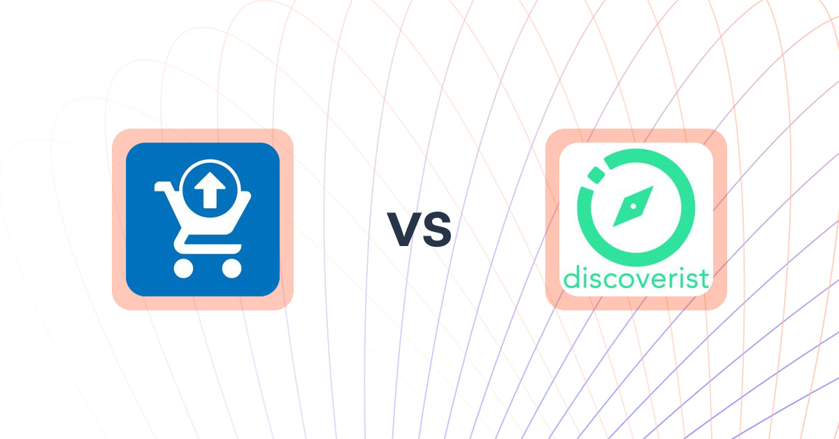 Shopify Upsell and Cross-Sell Apps: Ecom Cart Upsell Elite vs Discoverist AI Recommendations