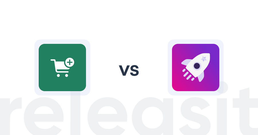 Shopify Upsell and Cross-sell Apps: Checkout Upsell by Code Ninjas vs AOV Booster ‑ Bundles & Upsell