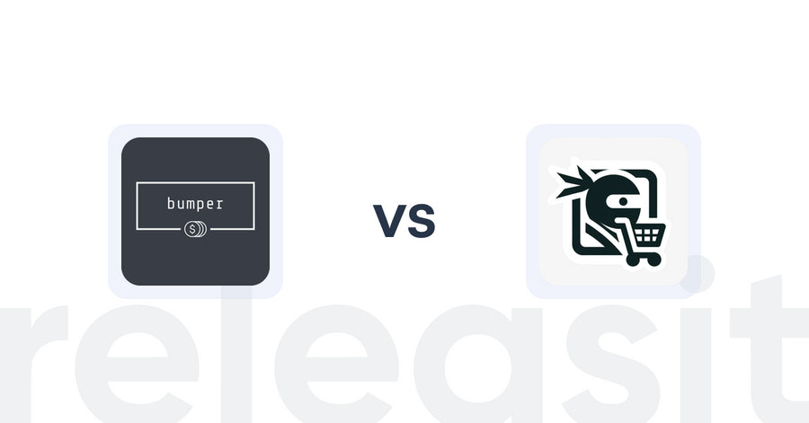 Shopify Upsell and Cross-sell Apps: bumper vs Checkout Ninja Blocks