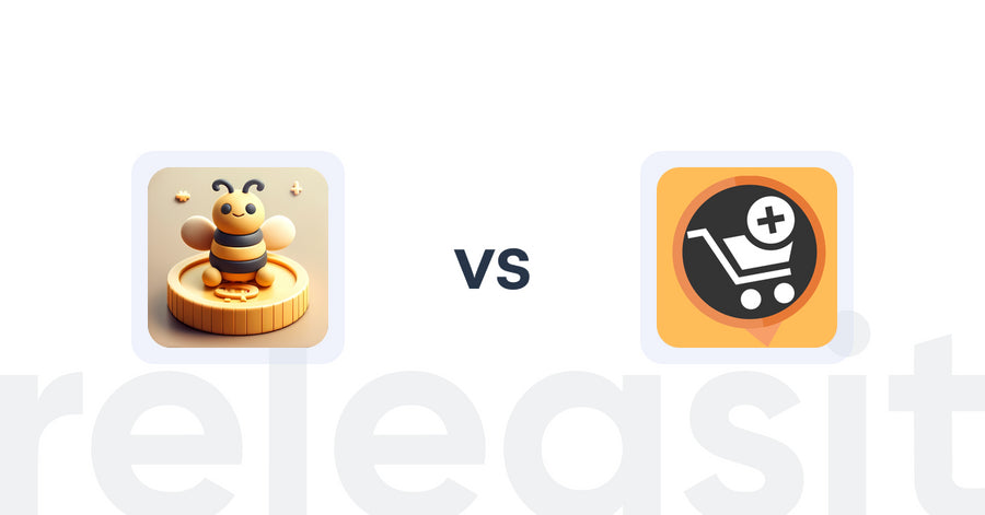 Shopify Upsell and Cross-sell Apps: FeeBee ‑ Fees and Deposits vs. Upsell & Cross sell ‑ Appsell