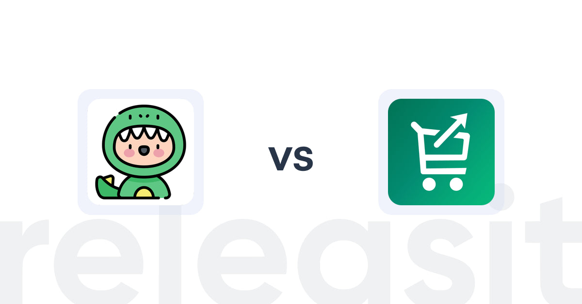 Shopify Upsell and Cross-sell Apps: Rex: Personalized Upsell vs Simply Cartbooster