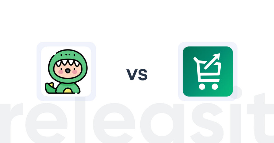 Shopify Upsell and Cross-sell Apps: Rex: Personalized Upsell vs Simply Cartbooster