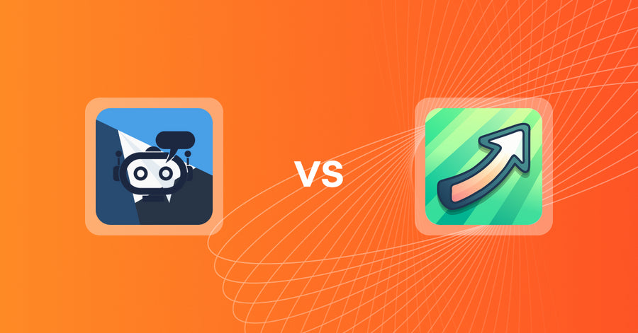 Shopify Upsell and Cross-sell Apps: RevoChat: AI Sales Chatbot vs Post Purchase Upsell ‑ UF