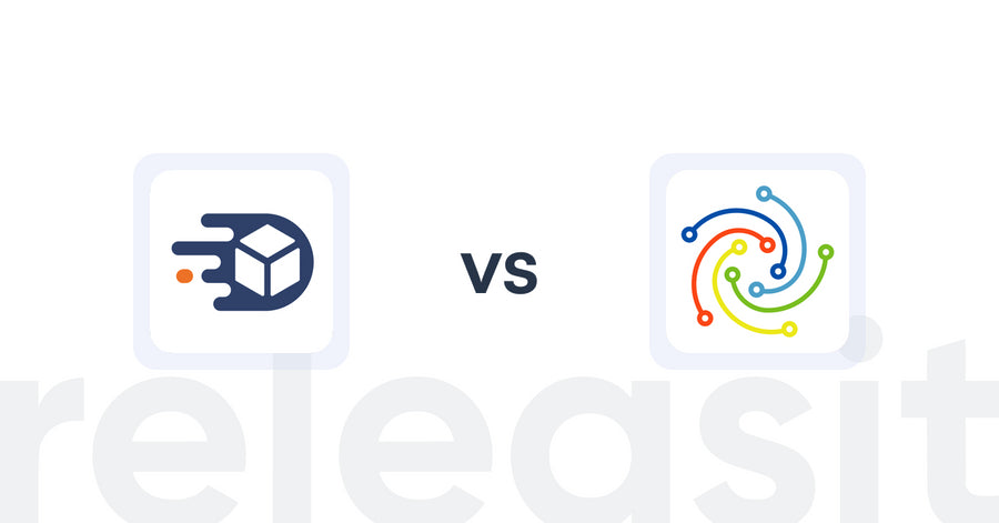 Shopify Upsell and Cross-sell Apps: TrackMage: Tracking & Upsells vs. Visidea AI Search & Discovery