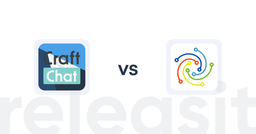 Shopify Upsell and Cross-Sell Apps: CraftChat: Convert Chat to Sale vs. Visidea AI Search & Discovery