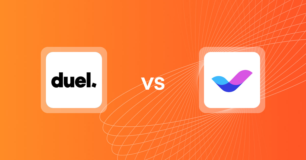 Shopify Upsell and Cross-sell Apps: Duel | Referrals & Affiliates vs. Veda Landing Page Builder