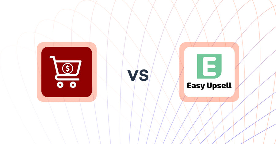 Shopify Upsell and Cross-sell Apps: Cross Sell Upsell Master C1G vs Easy Upsell