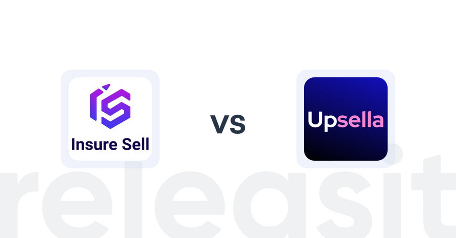 Shopify Upsell and Cross-Sell Apps: Insure Sell vs Upsella