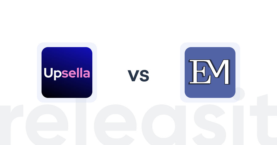 Shopify Upsell and Cross-Sell Apps: Upsella vs Expert Minute