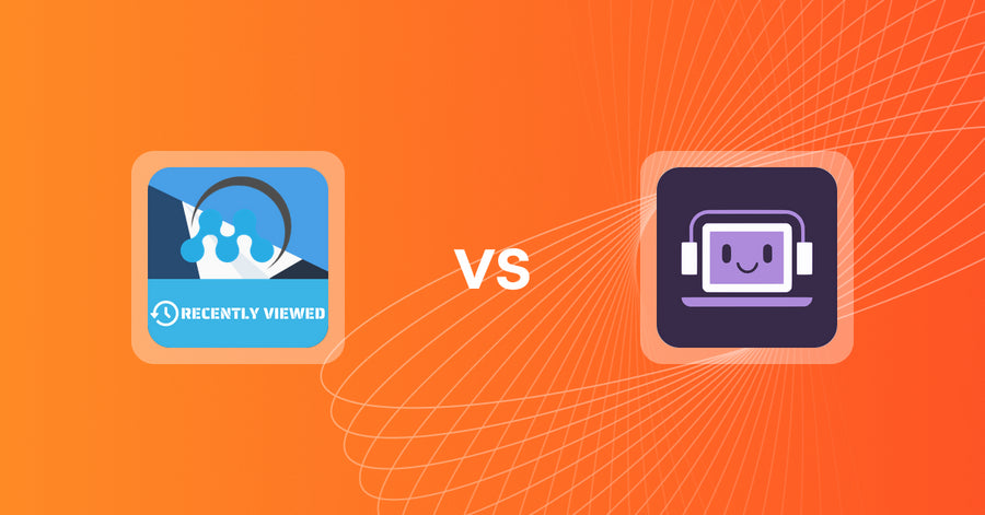 Shopify Upsell and Cross-Sell Apps: MeroxIO Recently Viewed Products vs OmniChat ‑ ChatGPT AI Chatbot