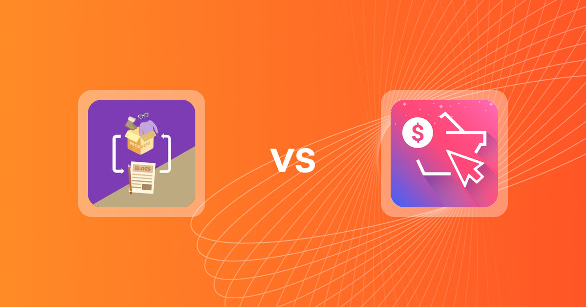 Shopify Upsell and Cross-sell Apps: Related Products & Blogs vs Sticky Add To Cart Booster Pro