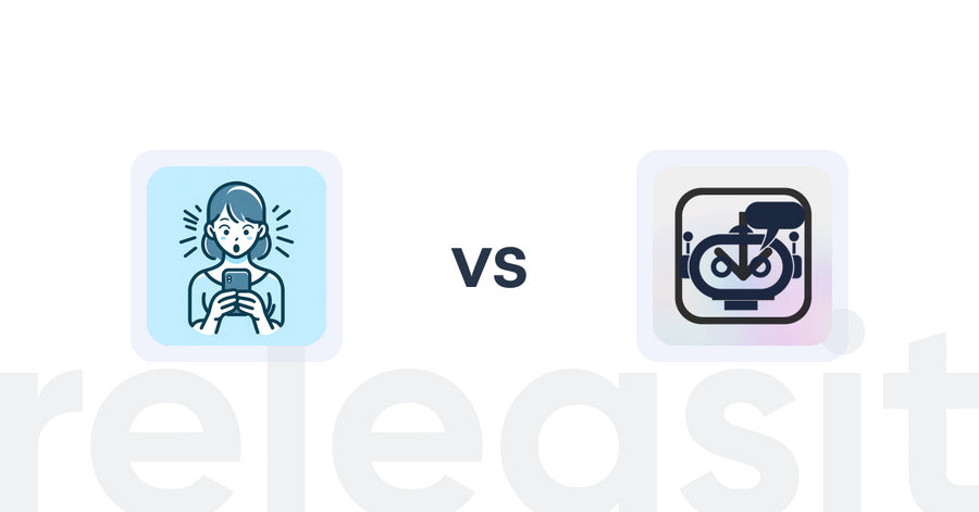 Shopify Upsell and Cross-sell Apps: ラクラク診断ビルダー vs RevoChat: AI Sales Chatbot