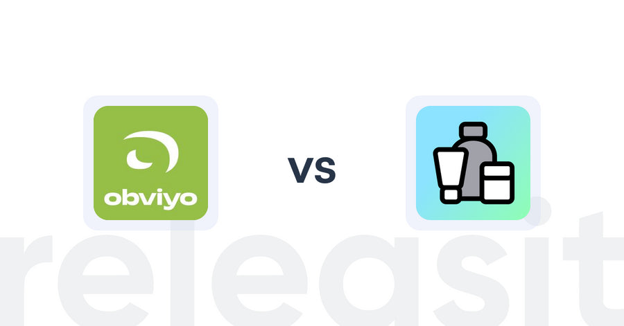 Shopify Upsell and Cross-sell Apps: Obviyo Recommend & Personalize vs Shopify Bundles