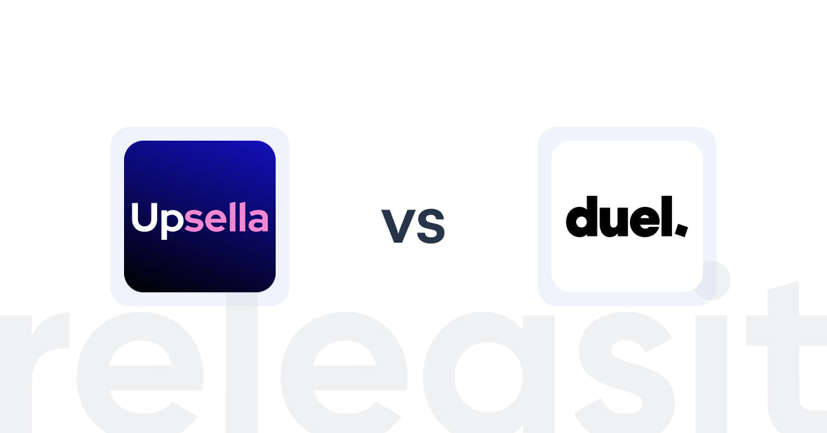 Shopify Upsell and Cross-sell Apps: Upsella vs Duel | Referrals & Affiliates
