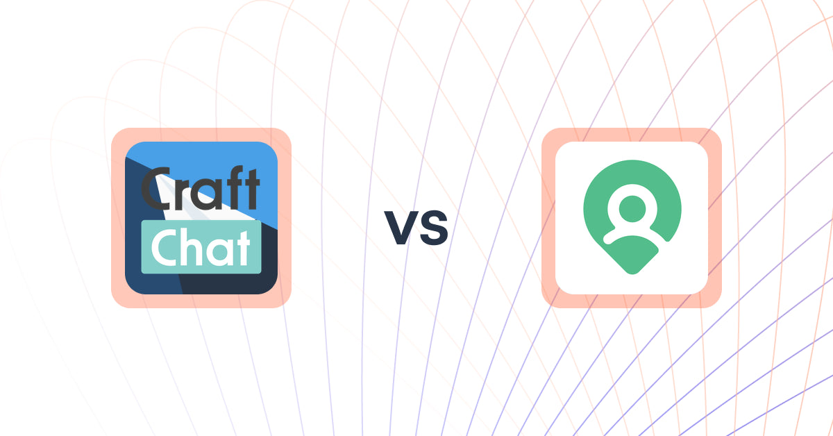 Shopify Upsell and Cross-sell Apps: CraftChat:Convert Chat to Sale vs Nearest.me ‑ BOPIS Experience