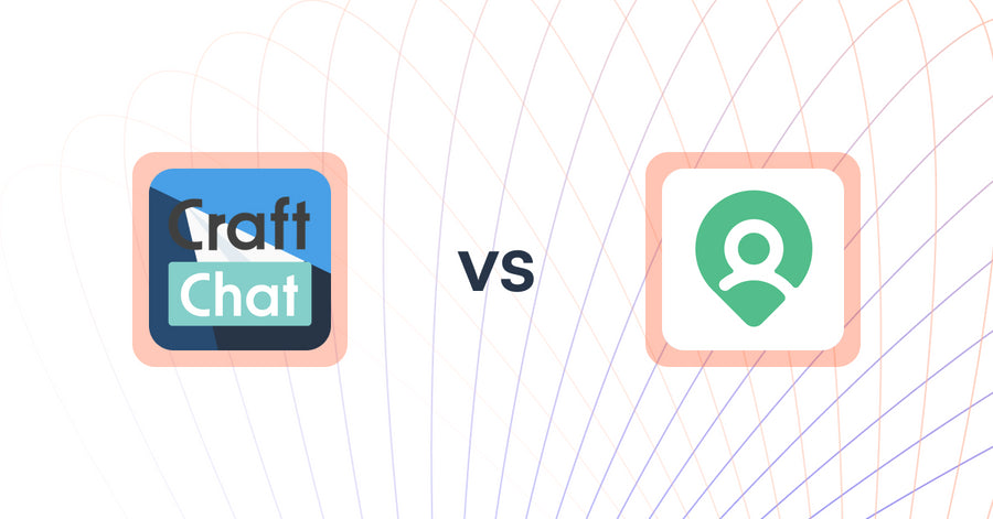 Shopify Upsell and Cross-sell Apps: CraftChat:Convert Chat to Sale vs Nearest.me ‑ BOPIS Experience