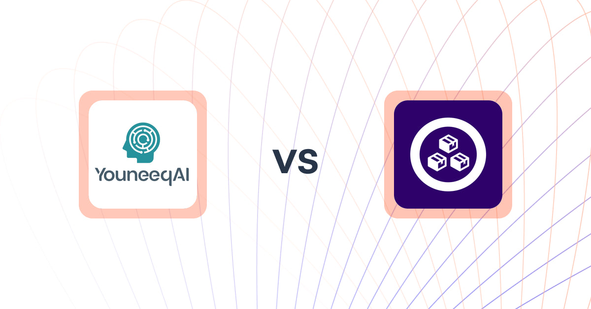 Shopify Upsell and Cross-sell Apps: Youneeq AI Personalization vs MCE: Product Addons & Bundles