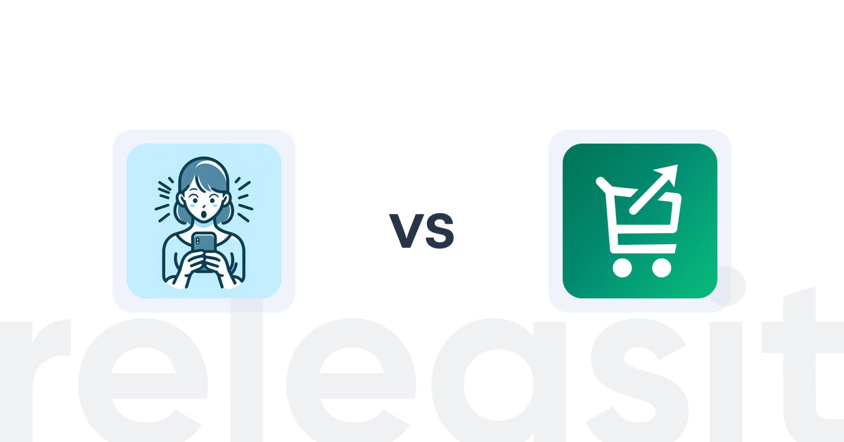 Shopify Upsell and Cross-sell Apps: ラクラク診断ビルダー vs. Simply Cartbooster