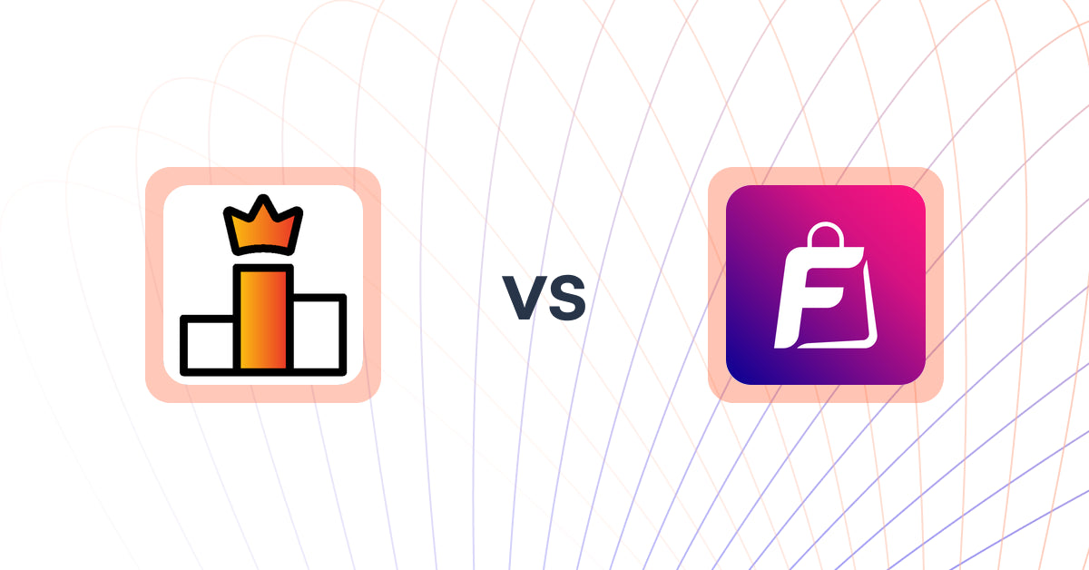 Shopify Upsell and Cross-Sell Apps: Rank King: Best Seller Ranking vs FT: Frequently Bought Together