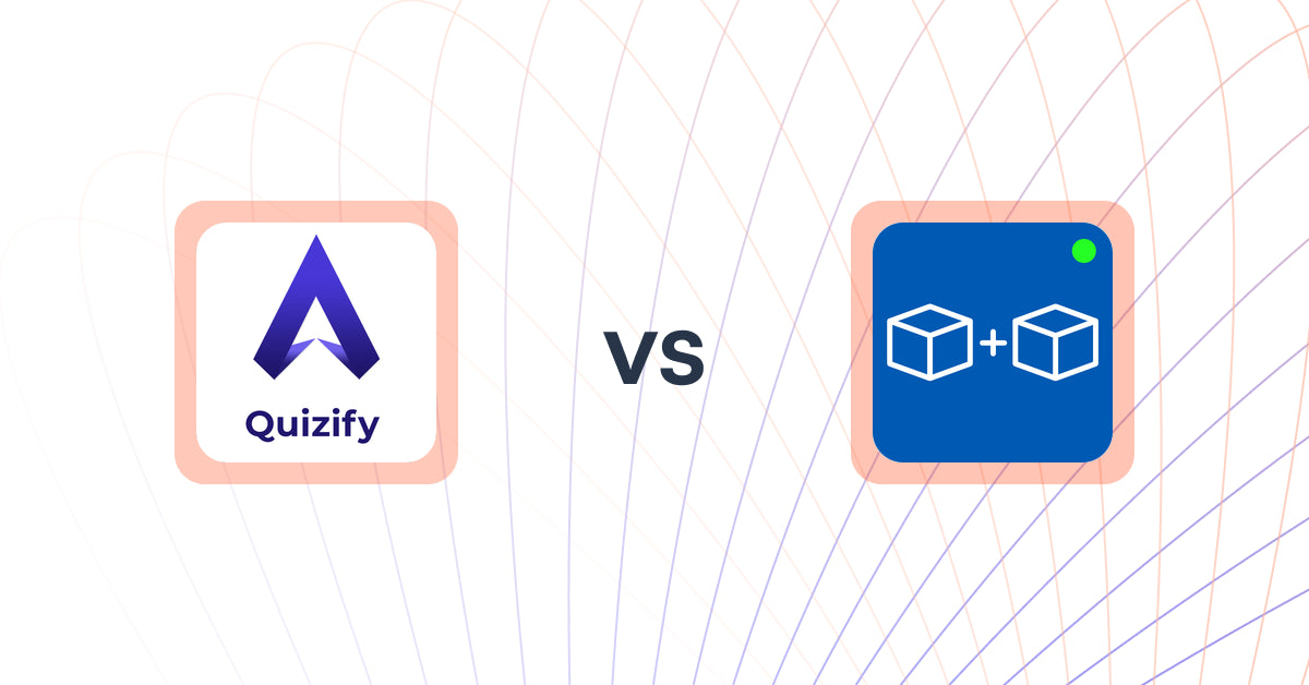 Shopify Upsell and Cross-sell Apps: Quizify ‑ Product Quiz Builder vs Bundler ‑ Product Bundles