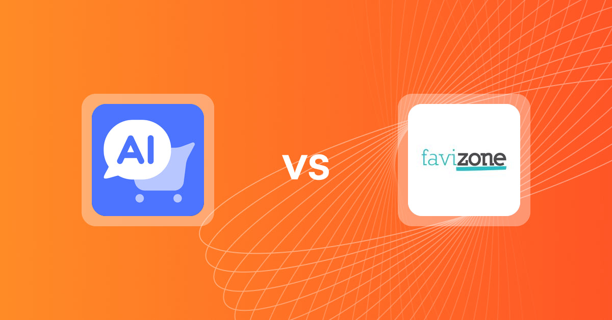 Shopify Upsell and Cross-sell Apps: AI Chatbot +GPT4 ‑ Wiseshoppal vs Favizone: upsell & cross‑sell