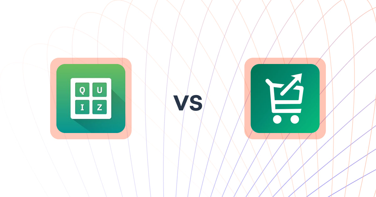 Shopify Upsell and Cross-sell Apps: Quiz Buddy ‑ Product Quiz vs Simply Cartbooster