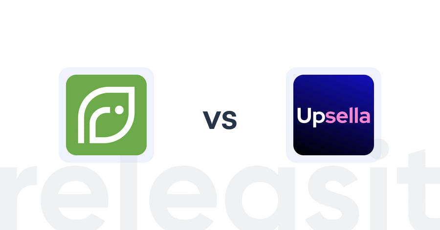 Shopify Upsell and Cross-Sell Apps: ReCORE vs. Upsella