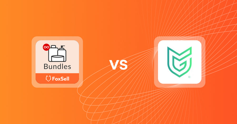 Shopify Upsell and Cross-Sell Apps: FoxSell Product Bundles Plus vs. Guide Shipping Protection