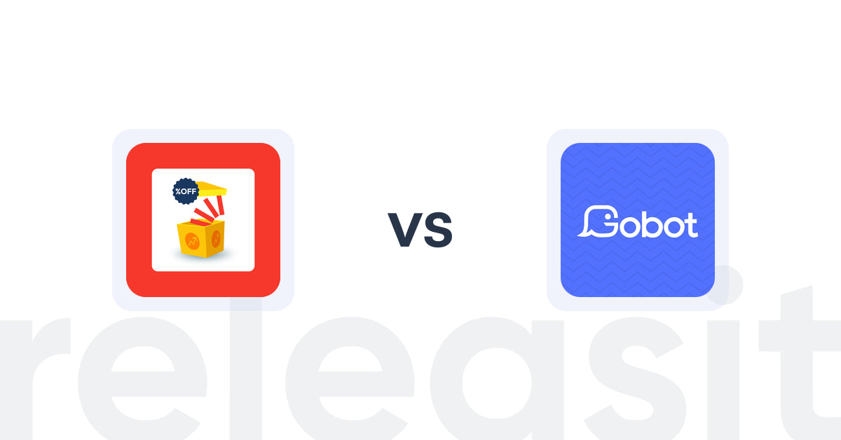 Shopify Upsell and Cross-sell Apps: WDT Bundles & Volume Discounts vs Gobot ‑ AI Chatbot + Quiz