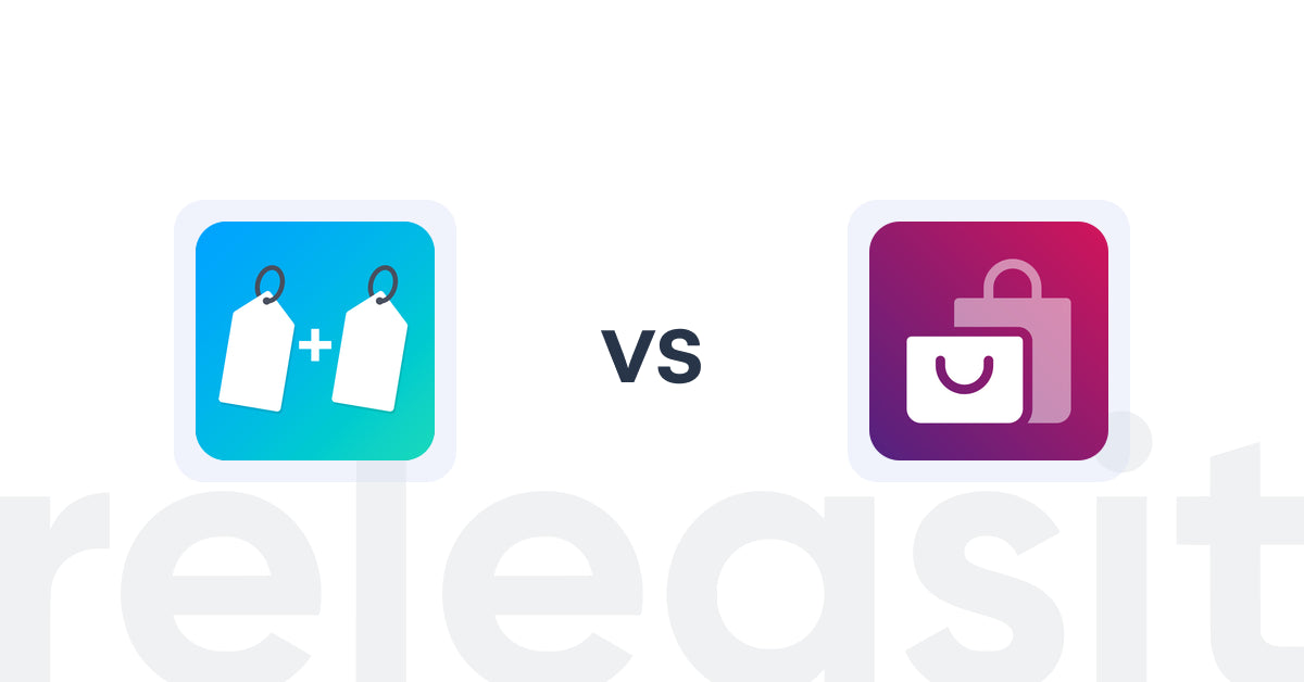 Shopify Upsell and Cross-sell Apps: Product Bundles by BSF vs GLO Related Products, Upsell