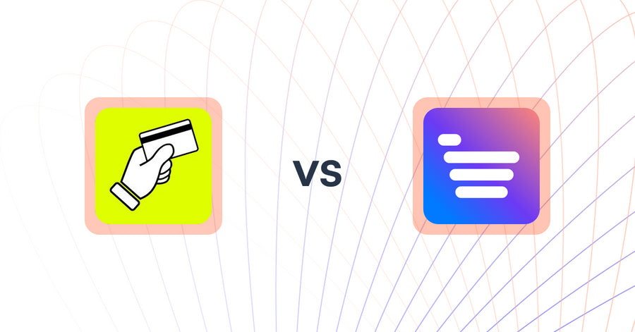 Shopify Upsell and Cross-sell Apps: CartFee: Add Credit Card Fees vs Uprate.AI: Sales Chatbot