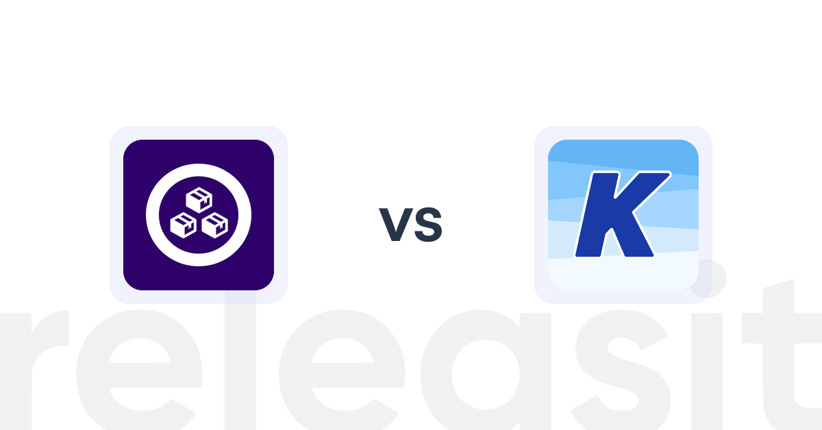 Shopify Upsell and Cross-sell Apps: MCE: Product Addons & Bundles vs K: Cross Sell Related Products
