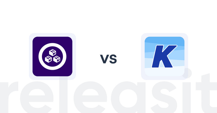 Shopify Upsell and Cross-sell Apps: MCE: Product Addons & Bundles vs K: Cross Sell Related Products