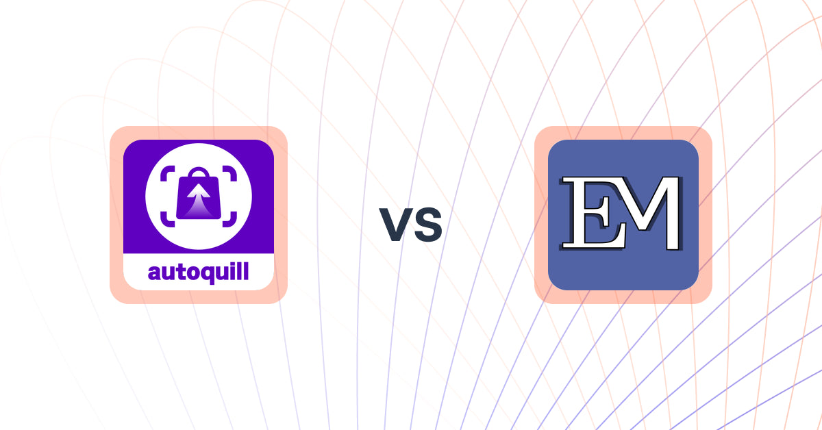 Shopify Upsell and Cross-sell Apps: AI agent Upsell ‑ autoquill vs Expert Minute