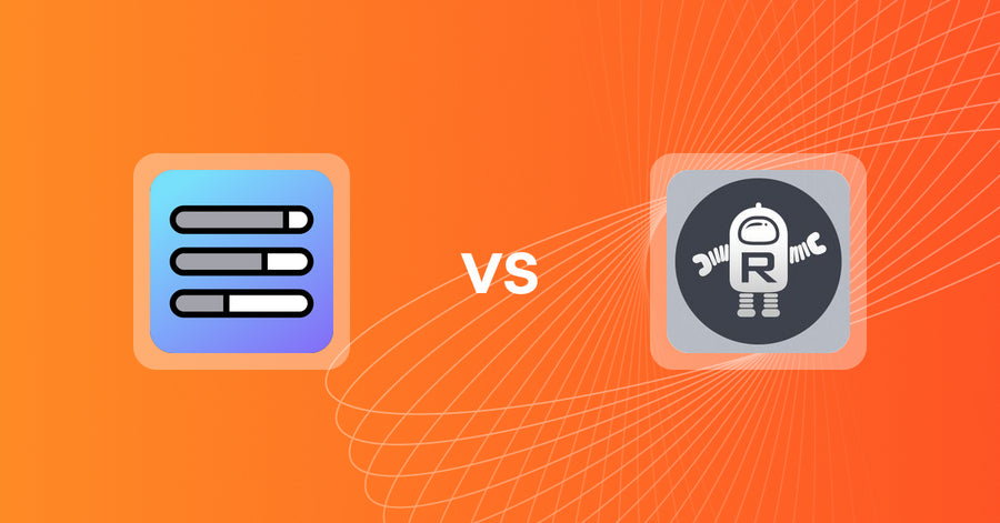 Shopify Upsell and Cross-Sell Apps: Progressify: Free Shipping Bar vs Recomatic Related Products