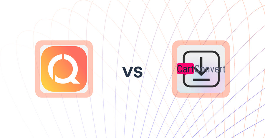 Shopify Upsell and Cross-Sell Apps: Recommenda Quiz Builder vs CartConvert