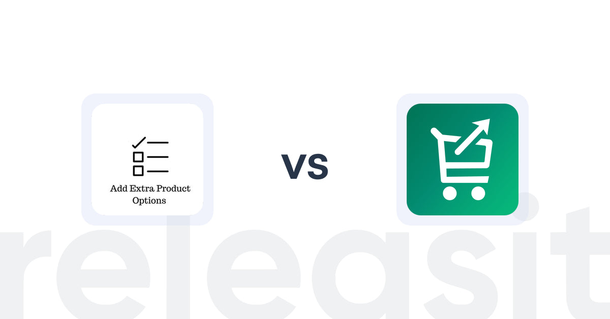 Shopify Upsell and Cross-sell Apps: Upsell | Extra Product Add-ons vs Simply Cartbooster