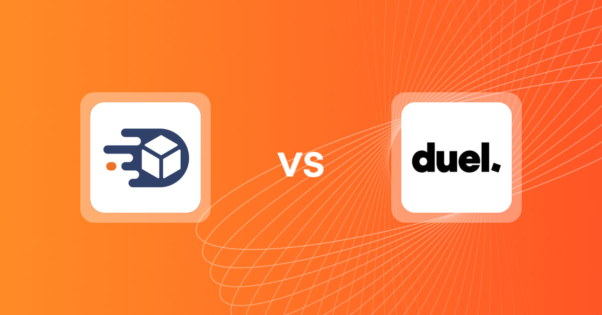 Shopify Upsell and Cross-Sell Apps: TrackMage: Tracking & Upsells vs Duel | Referrals & Affiliates